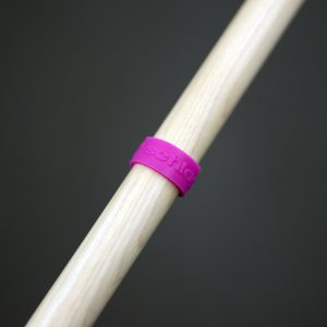 Schlag das Zeug Silikonring pink